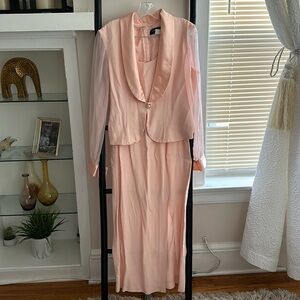 2 piece formal dress